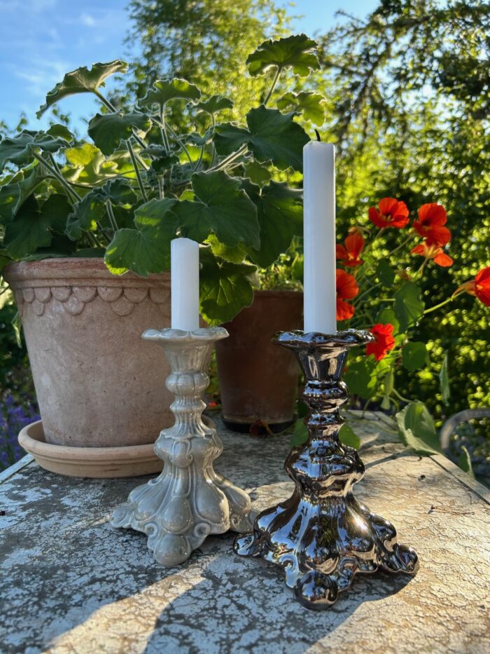 Barock Ljusstake Brun Metallic - Bild 2