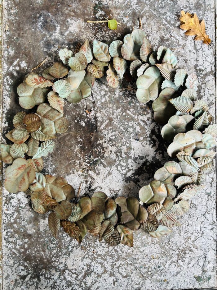 Blad Metallkrans - Bild 2