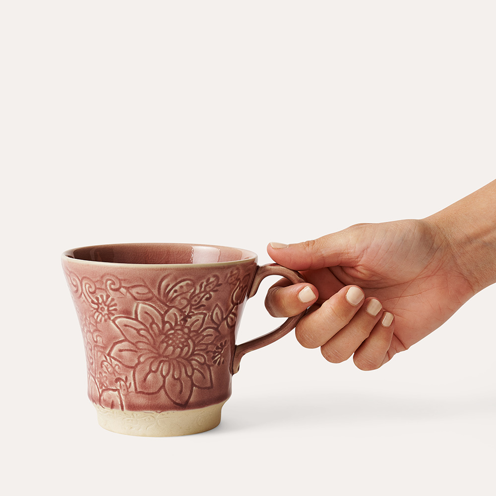 Sthål Tekopp Old Rose